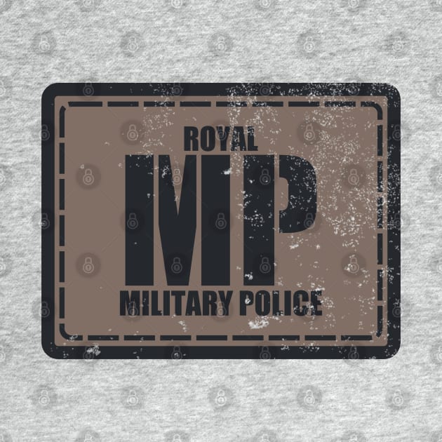 Royal Military Police Patch (distressed) by TCP